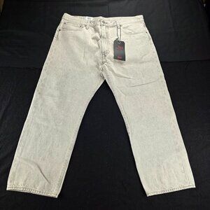 Levi's Men's 551 Z Authentic Straight Fit Cropped Jeans-Rando Thoughts Size 38
